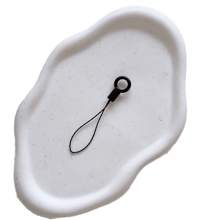 Factory direct simple mobile phone lanyard creative wrist rope short pendant drop-proof pendant fan cup ring buckle