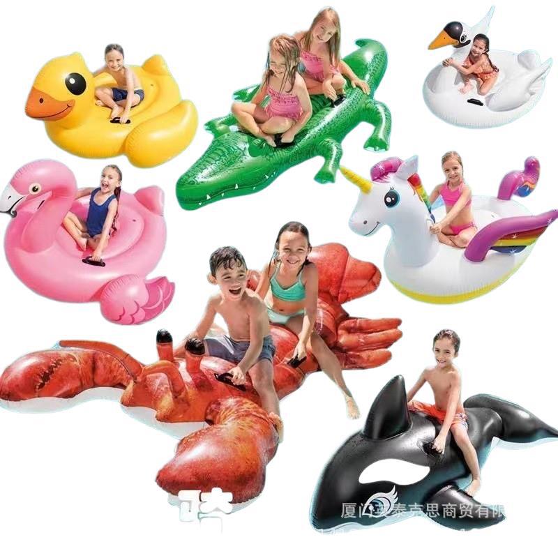 Intex Children's Inflatable Water Animal Ride-On Swimming Float for Boys and Girls, In-Stock Wholesale Water Products