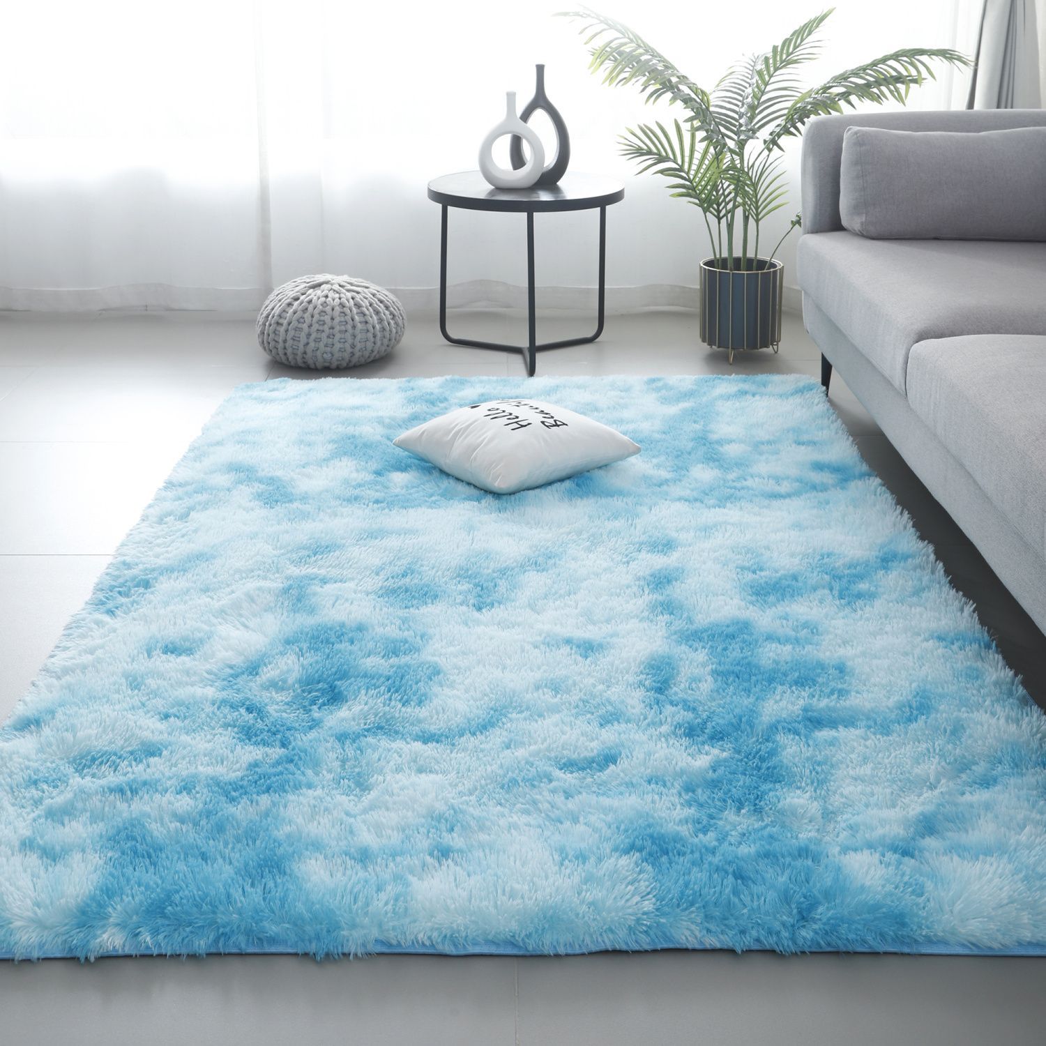 Thick Carpet for Bedroom Girls, Stain-Resistant Bedside, Living Room, Tatami Room, Large Area Full of Dream