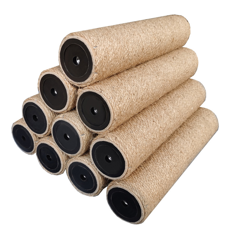 Cat Climbing Rack Sisal Rope Sisal Column Jute Column Hemp Rope Column Replacement Column Grinding Claw Column Cat Scratch Board Accessories Cat Supplies