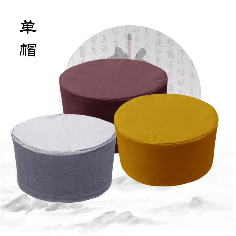 Lay hat nun hat monk hat monk hat monk master monk hat sea green cassock Brown yellow gray