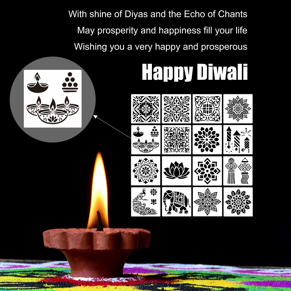 Кросс-бодер новый шаблон для рисования мандалы с элементами Дивали мандала лотос слон