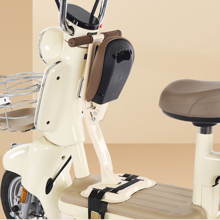 Electric car child seat front Emma battery car baby seat tram motorcycle children folding seat