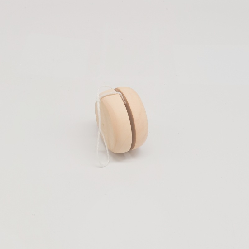 Wooden yo yo yo ball wooden children's toys wholesale nostalgic classic lotus logo color production