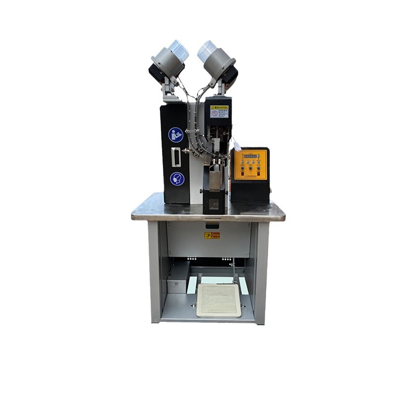 Automatic Punching Double-Sided Shoe Eye Machine Fabric Plastic Buckle Special Punching and Buttoning Integrated Eye Machine