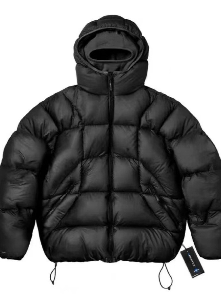 PALACE FW23 Pertex Frost mask winter waterproof stand collar hooded long sleeve down jacket menswear