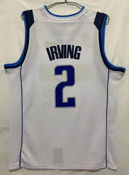 Dallas Mavericks Dallas Mavericks 2 # Kyrie Irving Embroidered Basketball Uniform Irving