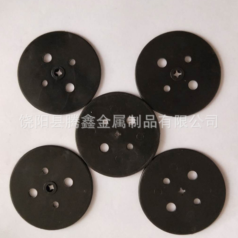 Plastic Gaskets Round Wholesale Pp Ground Cloth Mulch Film Ground Nail Fixing Gaskets Greenhouse Nails Lawn Gaskets Waterproof Gaskets
