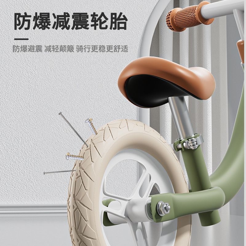 Children's Balance Car Without Pedals 1-3-6 Years Old Kidsren's Two-In-One Scooter Baby Sliding Walker