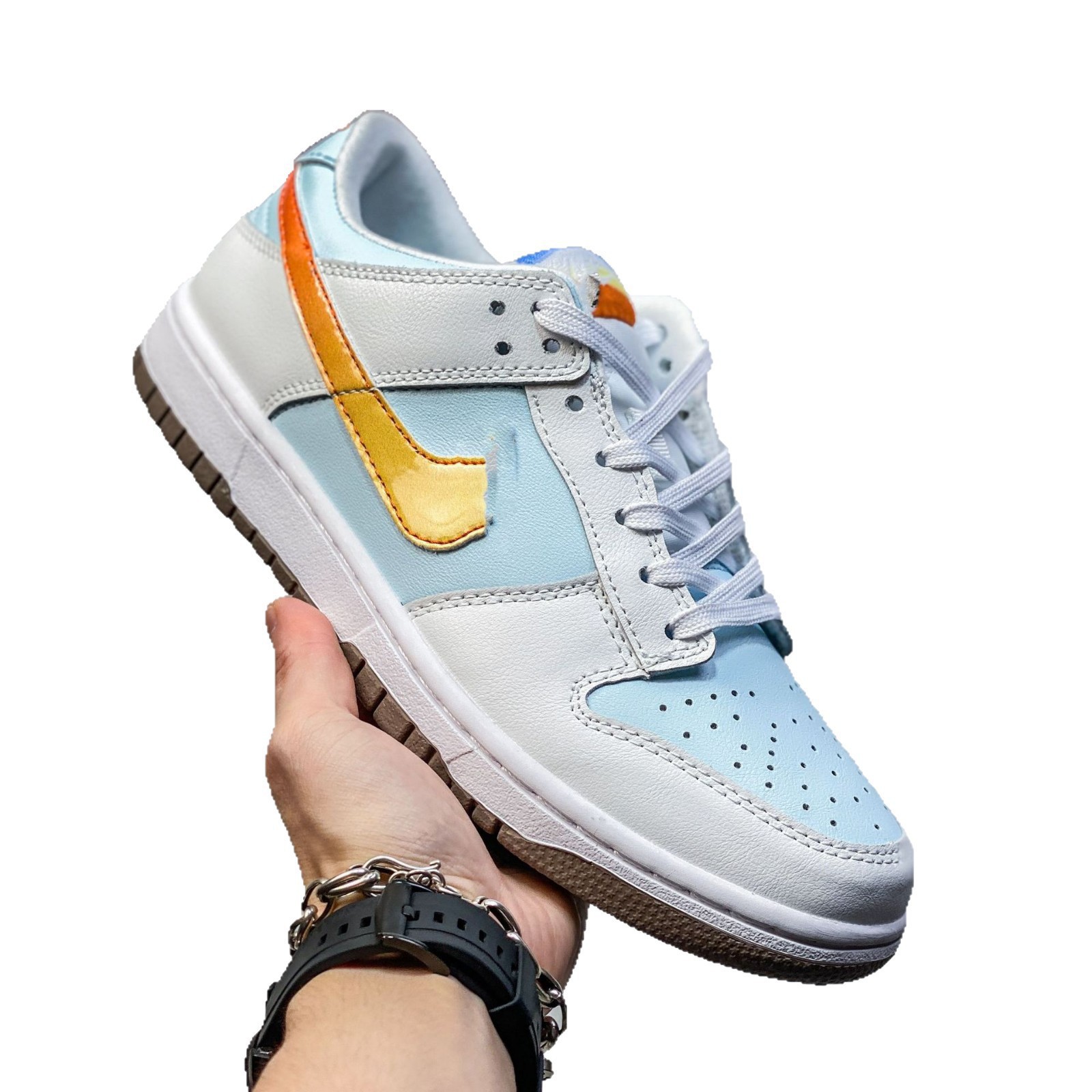 Pure Original Du Co-Branded Yuto2.0 Green Feather Retro Low-Top Casual Sports Skateboard Shoes for Men and Women Couples