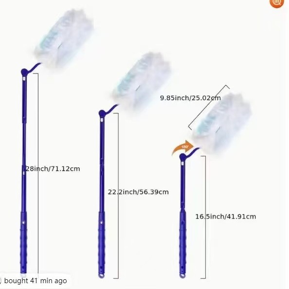 Electrostatic Dust Duster Car Vacuum Dust Cleaning Artifact Feather Duster Disposable Dust Removal Paper Cleaning Special