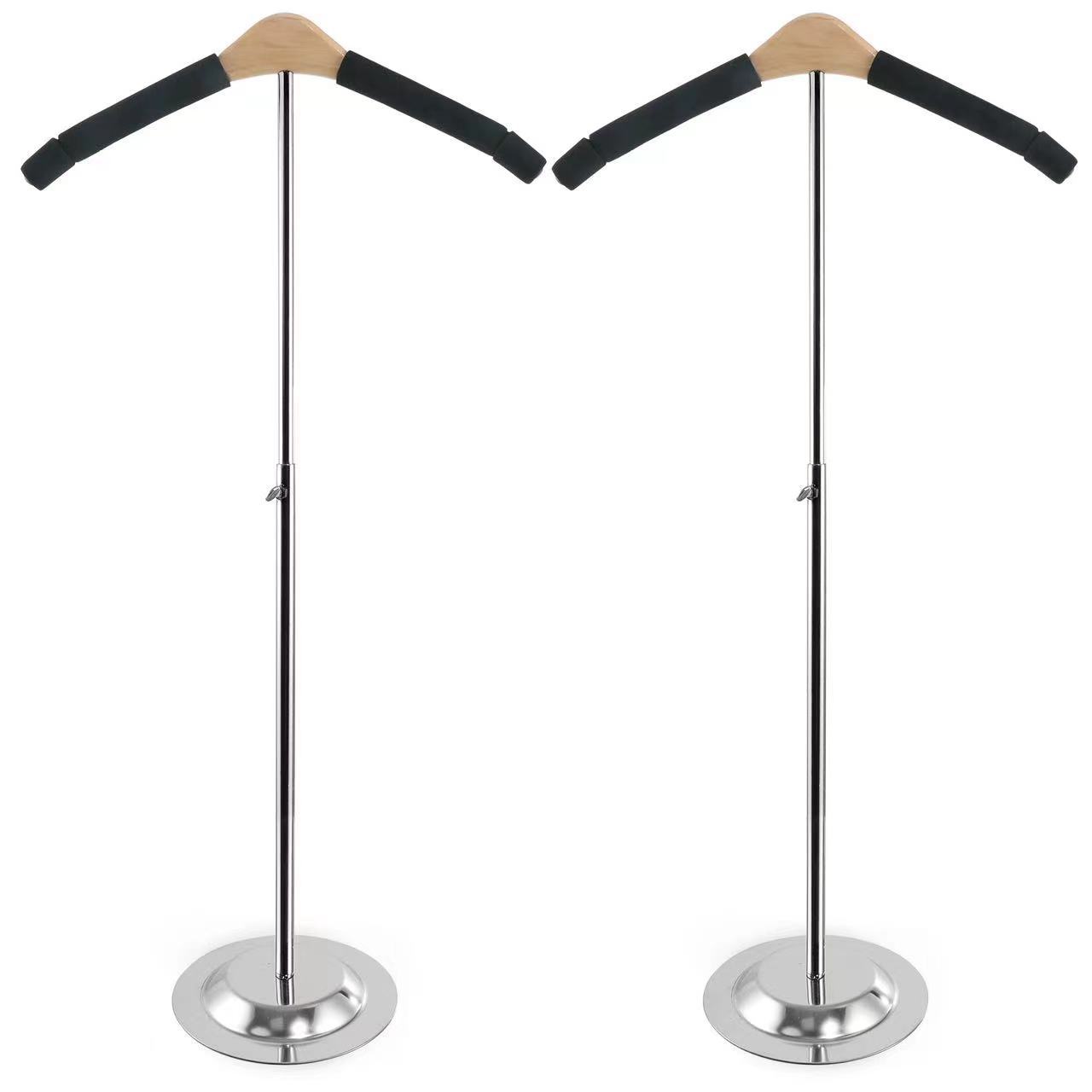 CloThing STore T-shaped Rack T-shaped Rack CloThing Display Rack T-shaped CloThes Hanger SupporT CloThes Hanger Non-slip CloThes Hanger STainless STeel Chassis