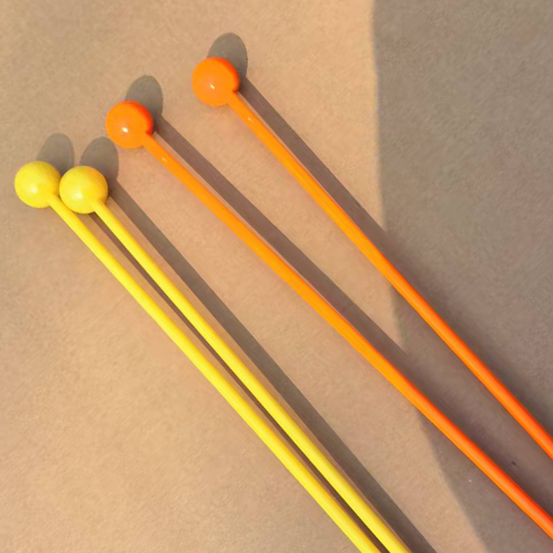 Drumstick Stick Orff Musical Instrument Toddler Drum Stick Multi-Color Drum Stick Kidsren's Percussion Hammer Percussion Stick Early Education Plastic Hammer