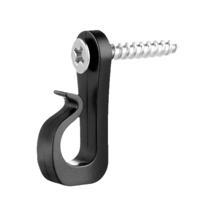 Cross-border in stock lighting hook plastic string lamp screw-in hook plant hanging basket hook Christmas light with dark hanging