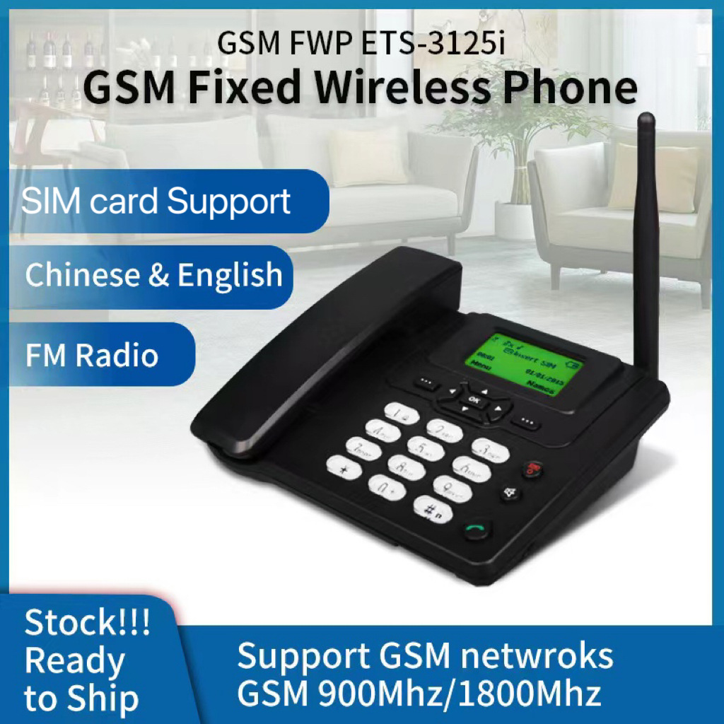 Беспроводной телефон Gsm Wireless Telephoneets-3125I 4G5G для дома и офиса с радиокартой