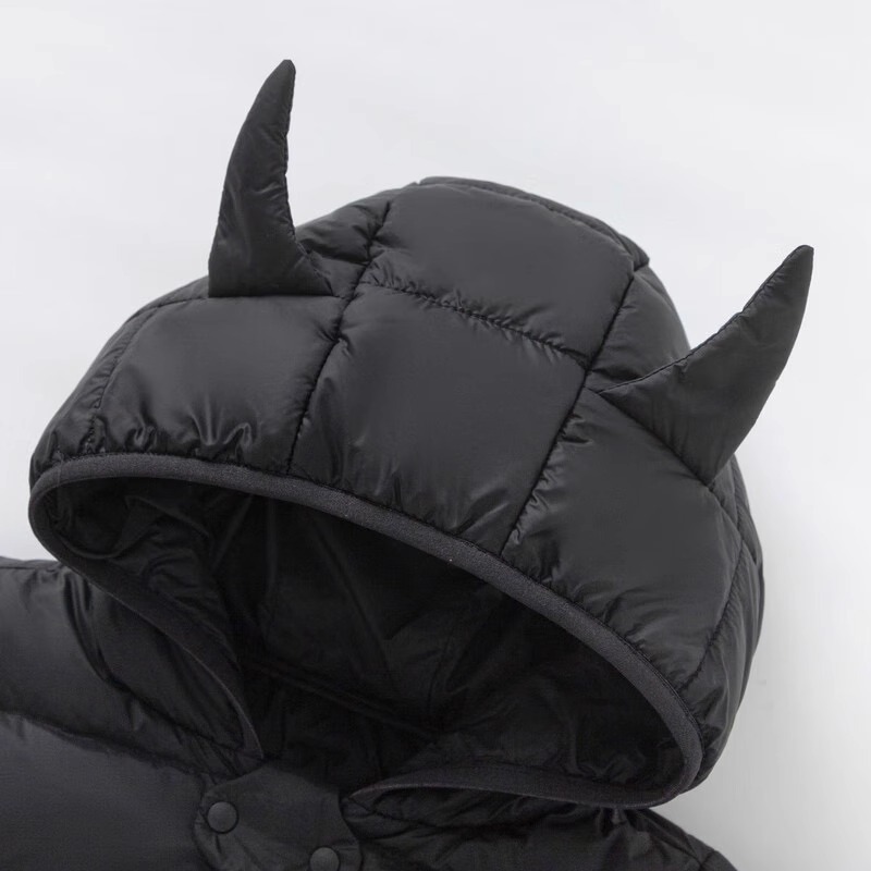 Discount Kidsren's Off-Season Clearance down Jacket Girls Winter New Baby Lightweight Boy Baby Hooded Jacket Cute