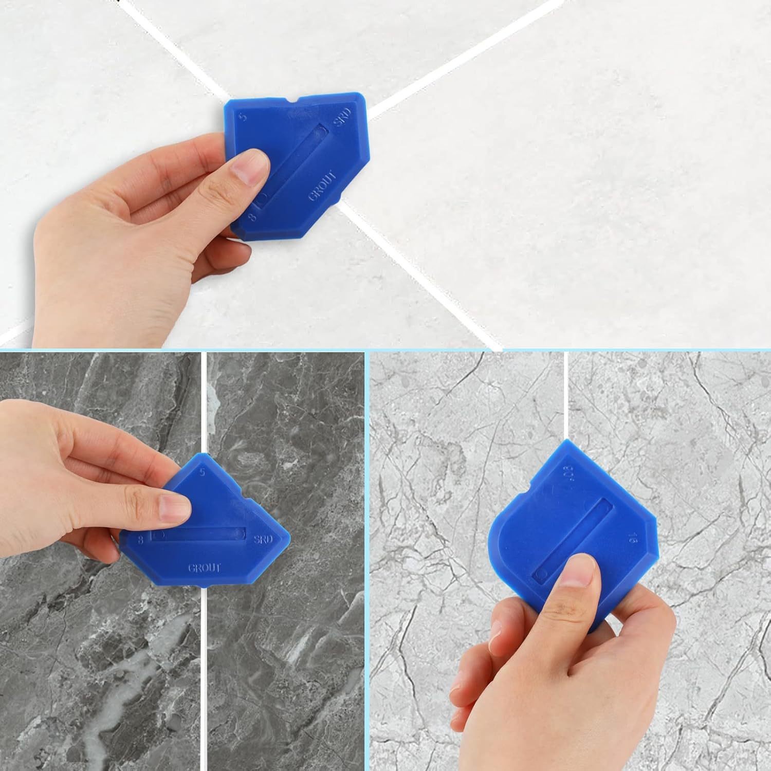 Cross-Border Hot-Selling Multifunctional Silicone Scraper, Seam Glue Applicator, Scraper Gasket, Trimming Scraper, Stainless Steel Scraper