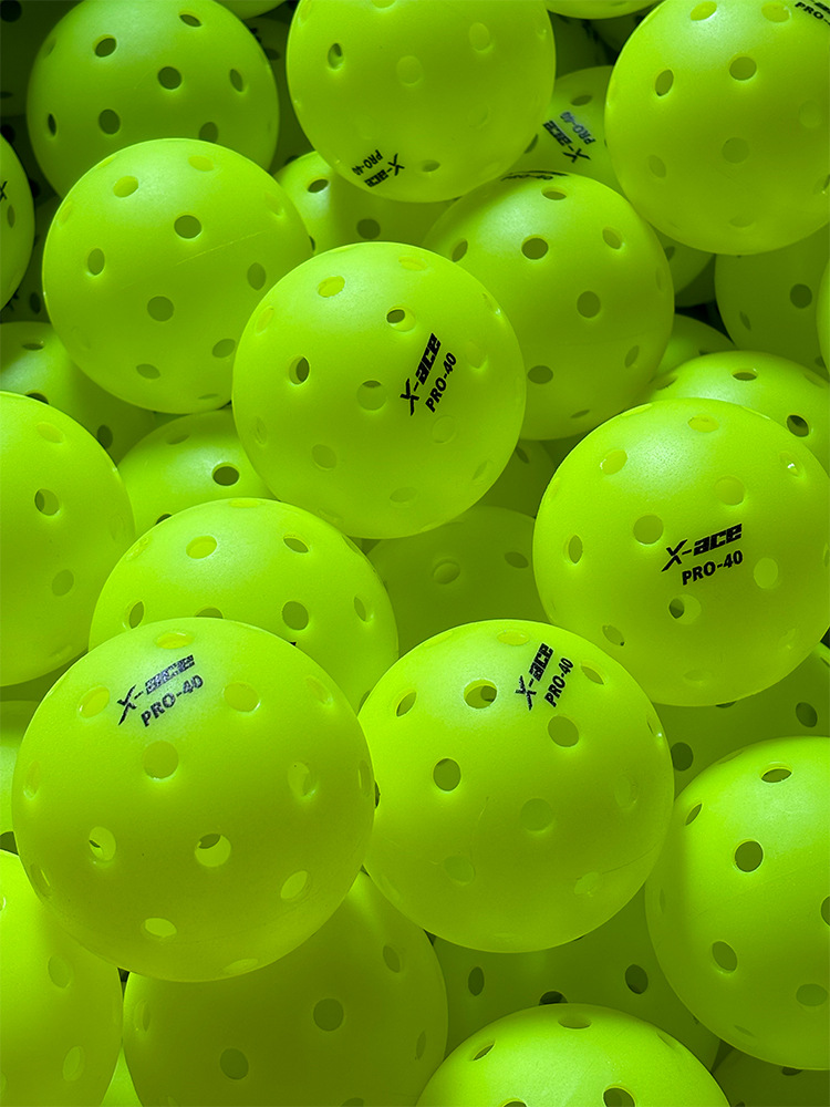 X-ACEpro40pickleball Peak Ball 40-hole rotational molding one-piece porous hole hole ball practice ball