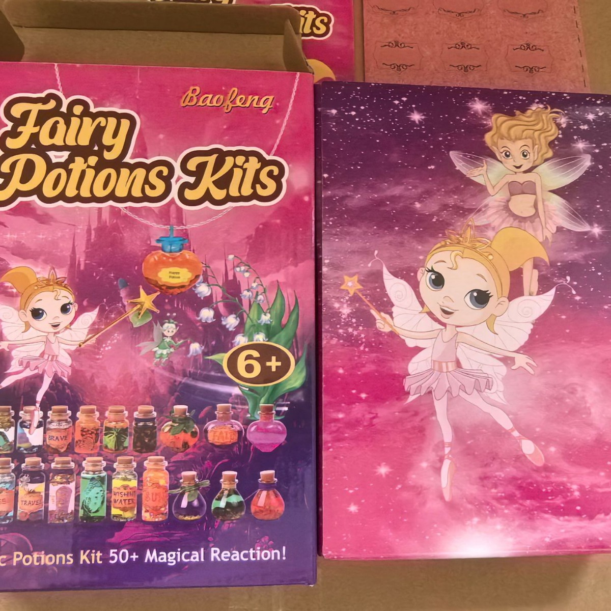 Cross-border Kidsren's Handmade Toys diy Chemical Science Small Experiment Set Box Amazon Popular PET Plastic Bottle in Stock