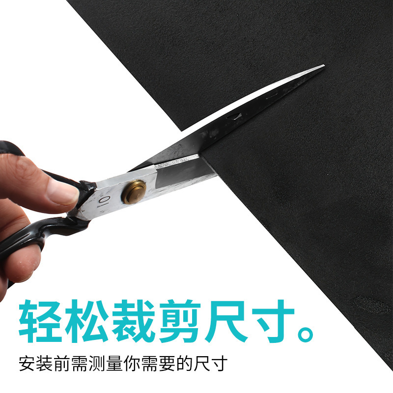 Car roof cloth car suede with sponge top cloth without glue interior modification renovation shedding repair