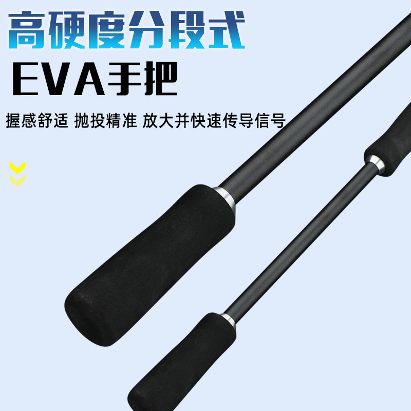 Carbon Fishing Rod Luya Rod Wholesale Export Luya Rod Gun Handle Straight Handle Medium Quick Adjustment m Adjustment Long-Range Fishing Rod Fishing