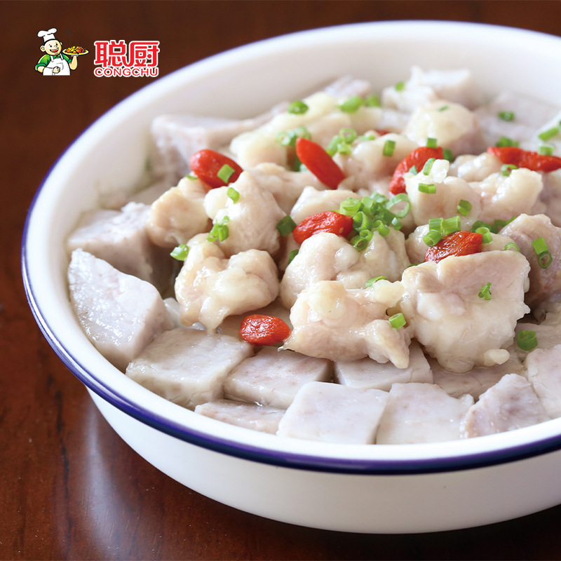 Congchu Glutinous Rice and Taro Steamed Pork Ribs 430g Hotel Specialty Taro Family Banquet Pre-Made Semi-Finished Dishes Quick-Frozen Quick Dishes