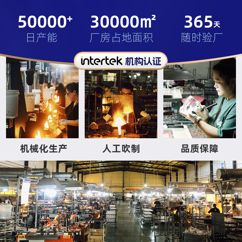 Wholesale High Borosilicate Glass Water Cup, High Temperature Resistant Cross-Border Transparent Insulated Milk Coffee Drink Cup, Double-Layer Glass Cup