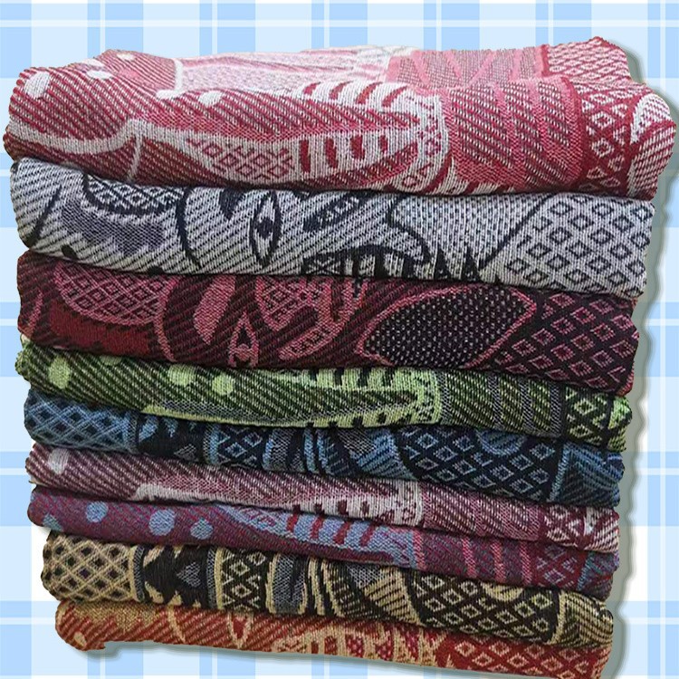 Vintage Line Blanket Sofa Cover Cloth Bed Sheet Cover Leg Blanket Summer Thin Blanket Nap Office Sofa Blanket Mattress Air-conditioning Blanket