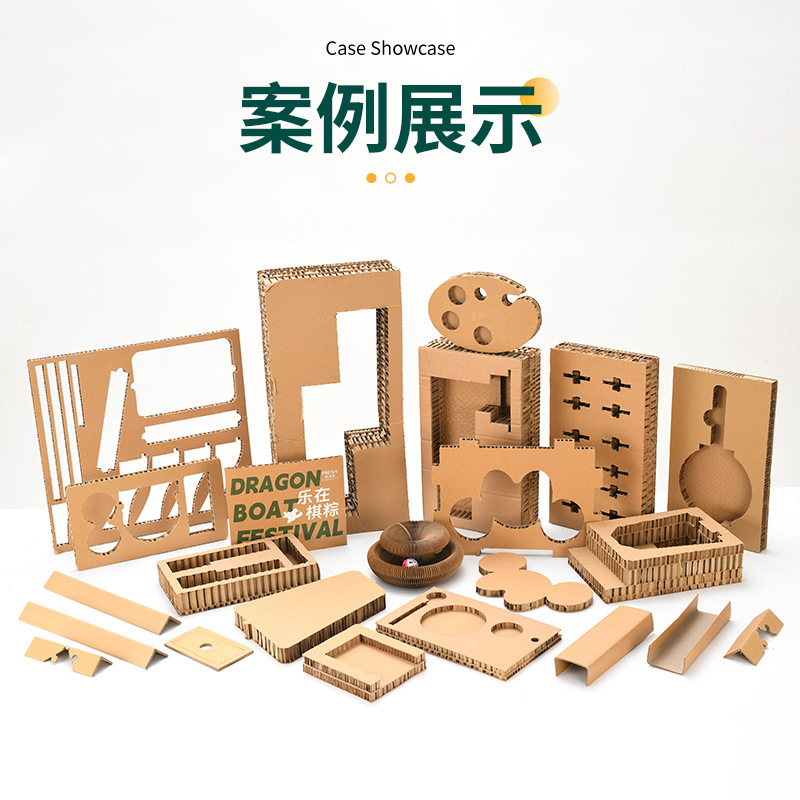 Factory Direct Sales Honeycomb Paper Board Double-Sided Four-Way Forkliftable High-Strength Logistics Cardboard High-Load-Bearing Packaging Pallet