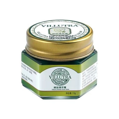 Thailand V Brand Mosquito Cream VILLUTRA Mint Cream to Repel Mosquitoes and Relieve Itching