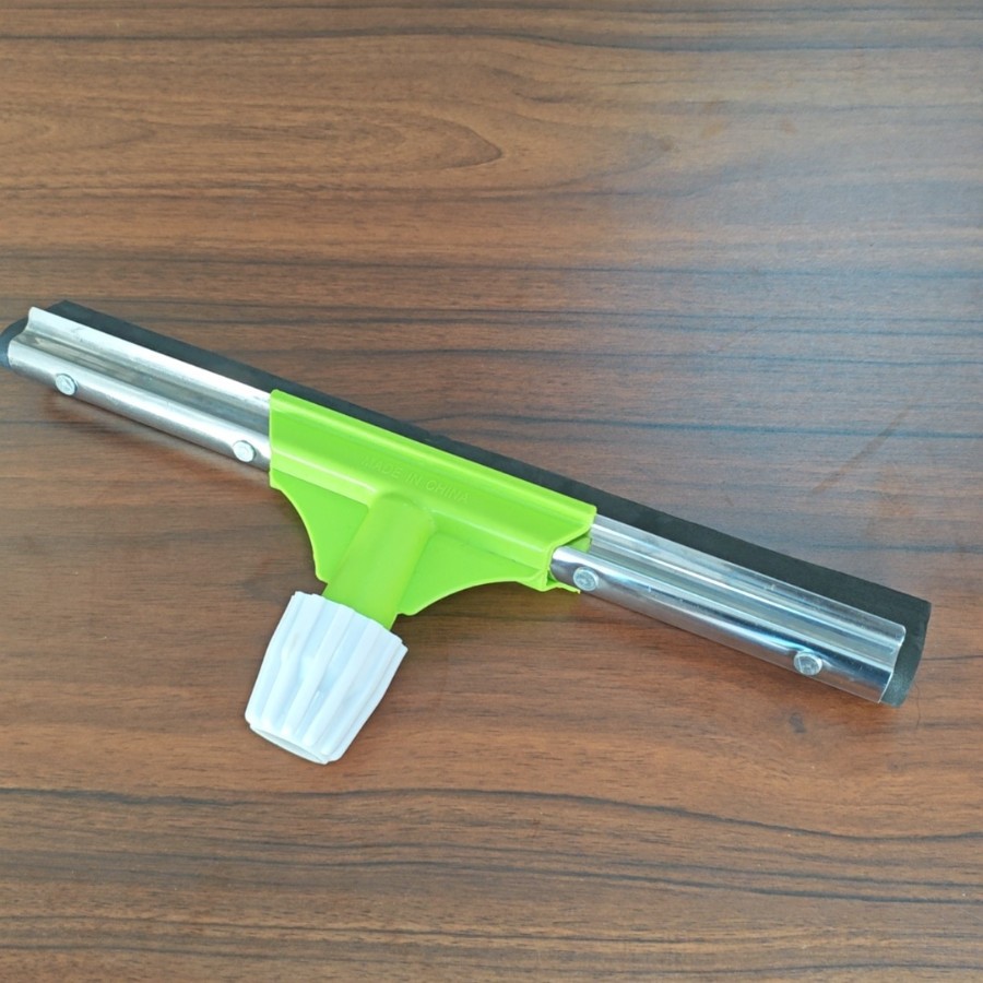 2268 Stainless Steel and Galvanized Magic Broom Non-Stick Floor Scraper Universal Joint Wiper Double-Layer Eva