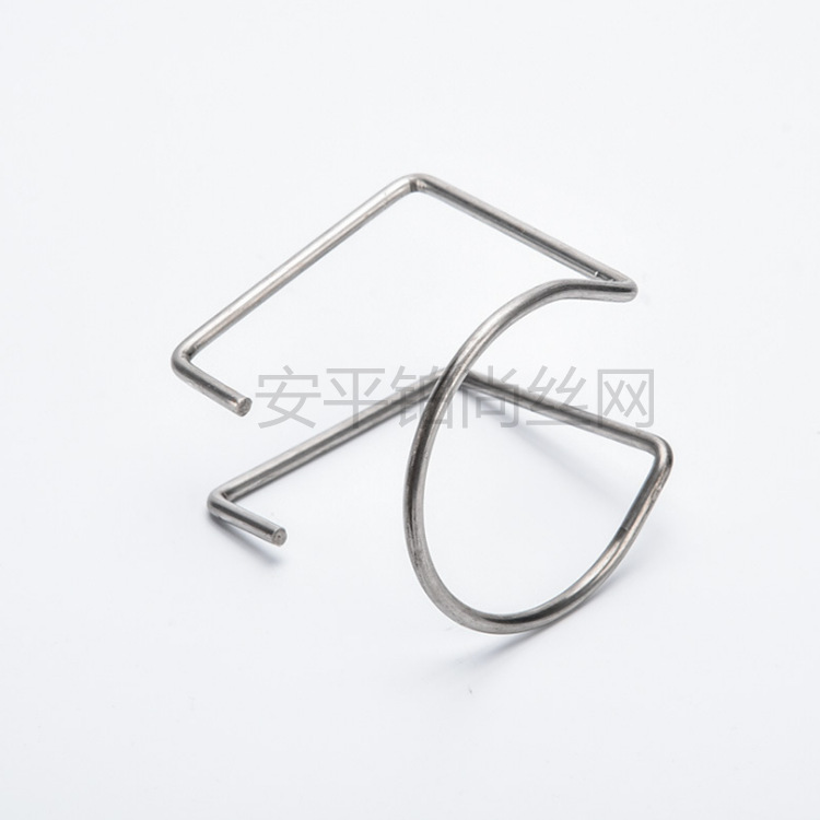Manufacturers metal wire processing stainless steel bending wire bending metal shaped spring forming steel wire bending