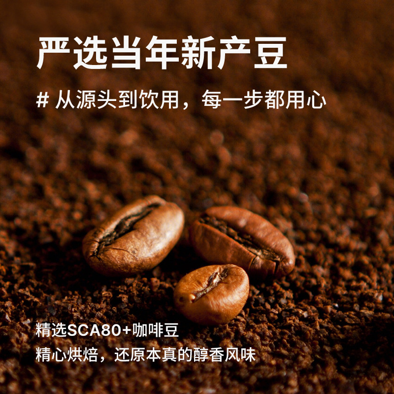 Wholesale American-Style Fragrant Coffee Powder 10g, Suitable for Chain Hotels, Drip-Style Black Coffee, Freshly Ground Italian Coffee Powder