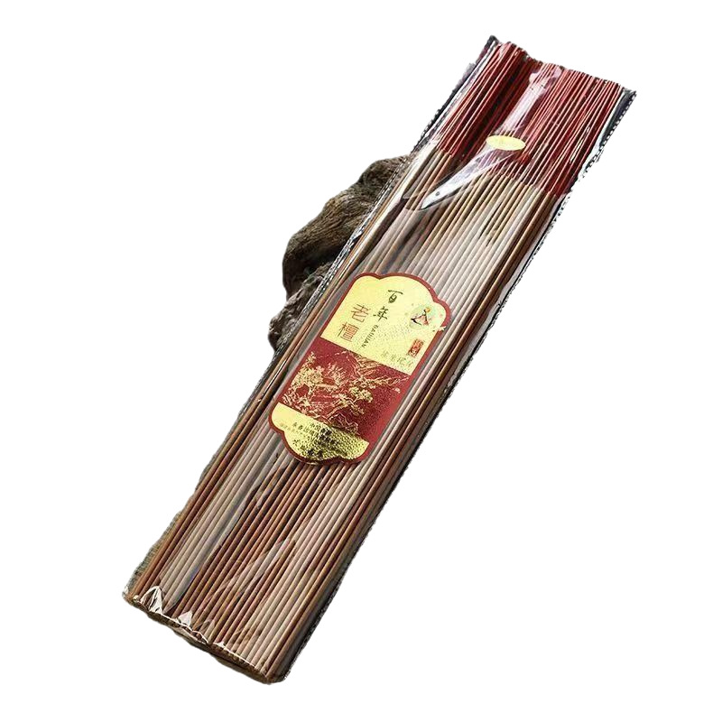 Incense to God Wu Shen sandalwood wormwood bamboo stick incense Bye-bye Buddha incense on incense bamboo stick incense incense in the old mountain incense line incense