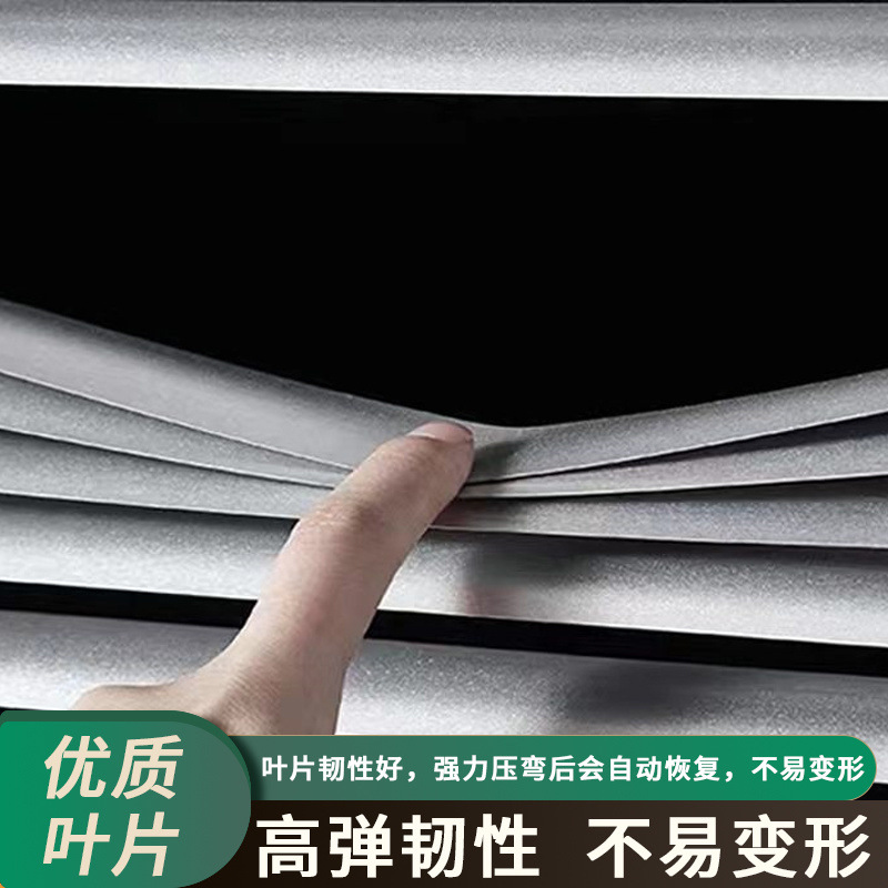 Venetian Blinds Without Punching Holes for Bathroom, Toilet, Bathroom, Office, Kitchen, Bedroom, Roller Blinds, Sunshade, Roll-Pull Dropshipping