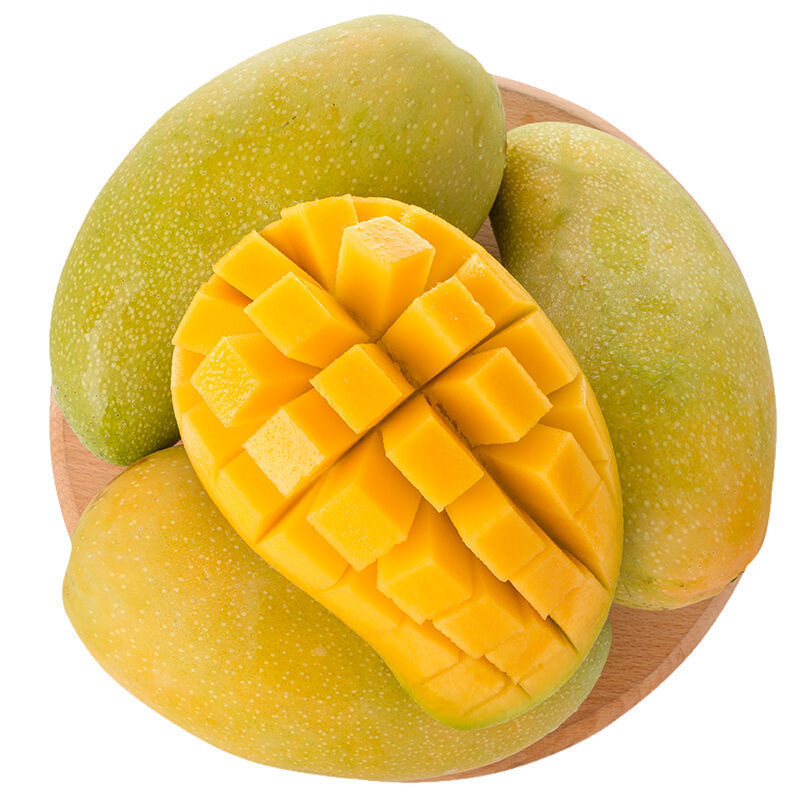 Hainan Jinhuang Mangosteen Narcissus Mango 5kg Pack Whole Box Tropical Fruit Fresh Large Mango Sweetheart Mango Jinxing