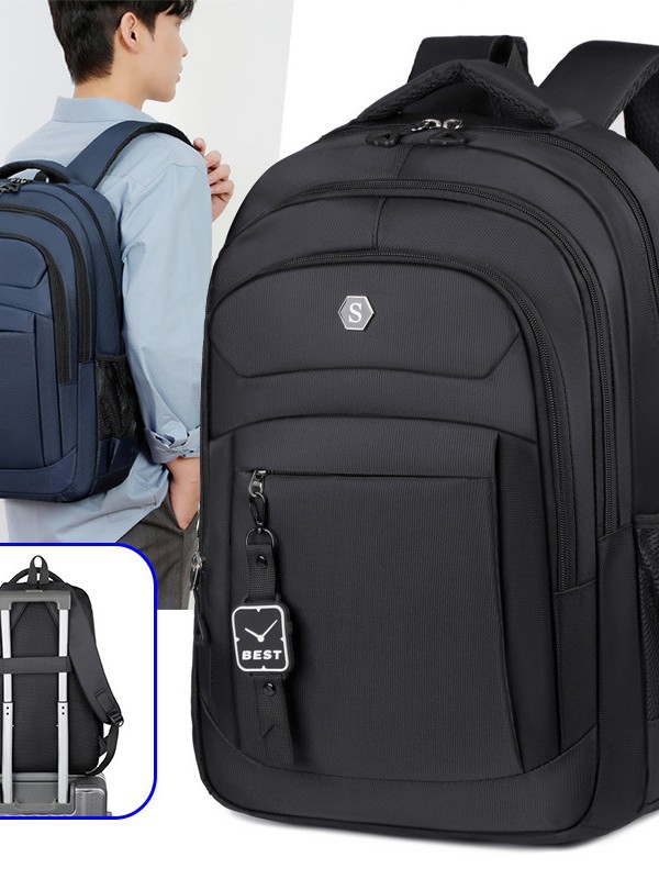 Повседневный бизнес-рюкзак для мужчин для коротких деловых поездок, многофункциональная компьютерная сумка, удобный рюкзак большого объема для мужчин