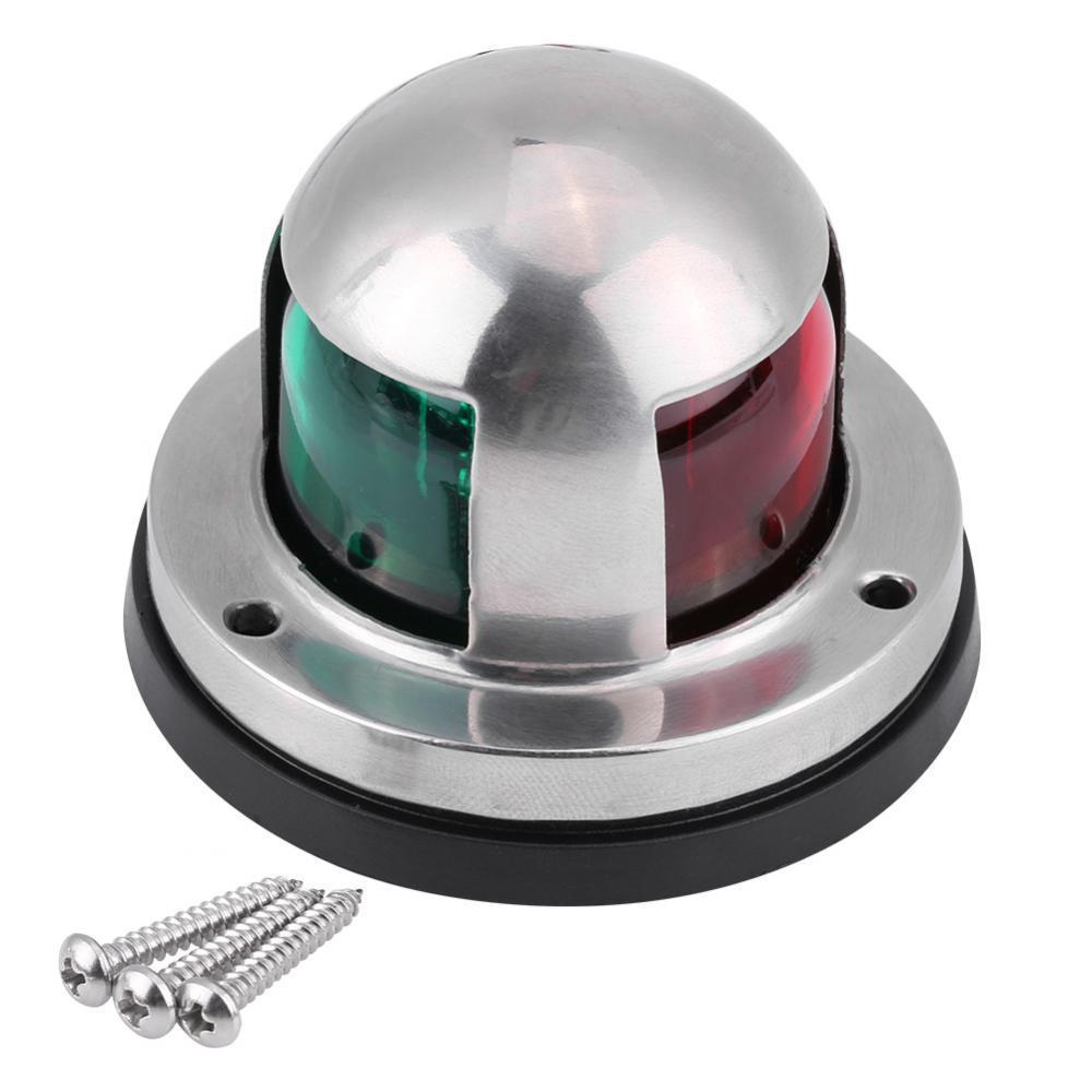 [Ce Certification] 304 Stainless Steel Yacht Night Navigation Signal Light Waterproof Warning Light Suitable for Speed Boats