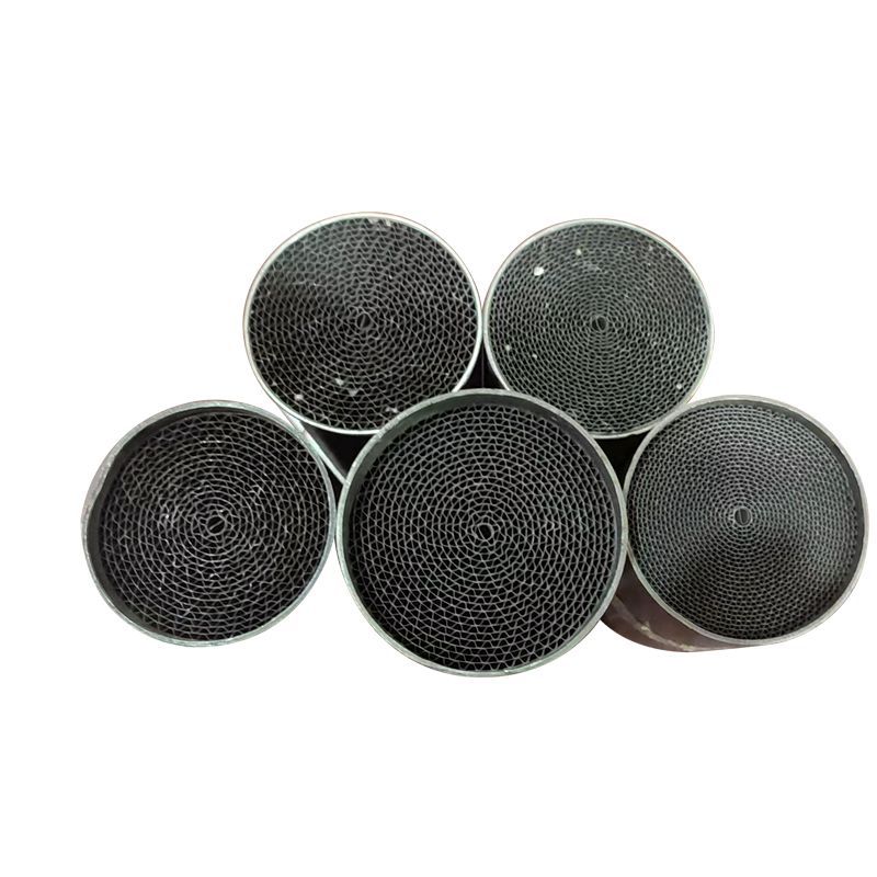 Manufacturer supplier country six ceramic honeycomb carrier tail gas purification carrier three-way catalyst metal ceramic carrier