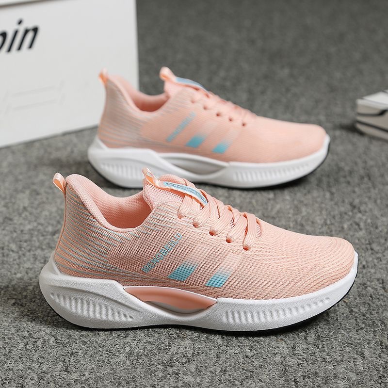 Spring and Autumn Maillard High Yan Value Campus Soft Bottom Low Heeled Super Soft Running Shoes Student sneaker Trend Foreign Trade Batch