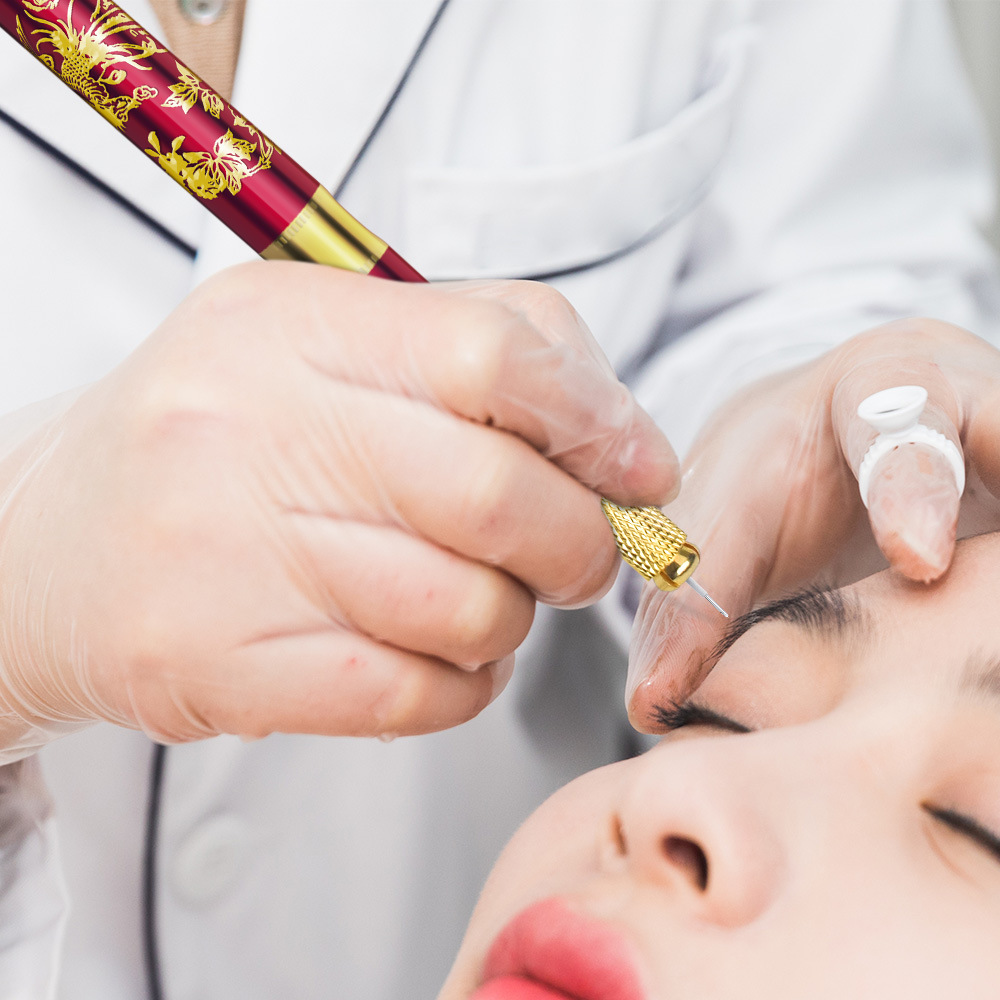 Single-head Phoenix Carving Embroidery Pen No. 28 Eyebrow Pen Korean-style Baking Paint Multifunctional Handmade Embroidery Pen Embroidery Handmade Pen