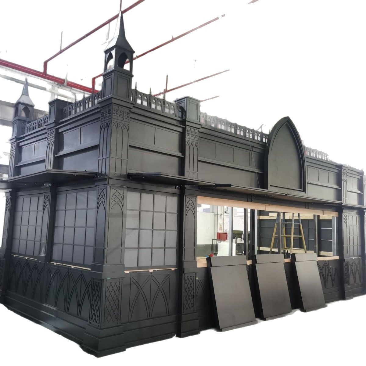 Customized Outdoor Kiosk, Mobile Concession Stand, Guard Booth, Scenic Spot Shop, Apple Warehouse, Snack Cart, Cabinet, Specially Designed for Scenic Spots