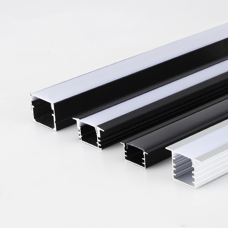 Led Linear Light Surface Mounted Linear Light Embedded Light Trough Aluminum Trough Double Eyelid Ceiling Linear Light Strip with Card Slot