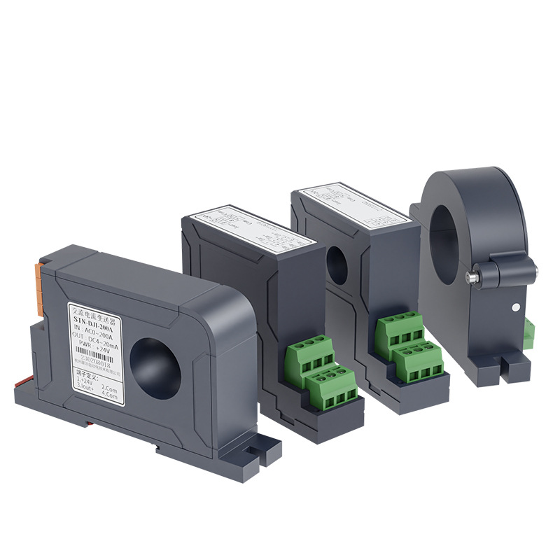 AC current transmitter aperture 22mm output 0-5A/10A/50 4-20mA power current transmitter