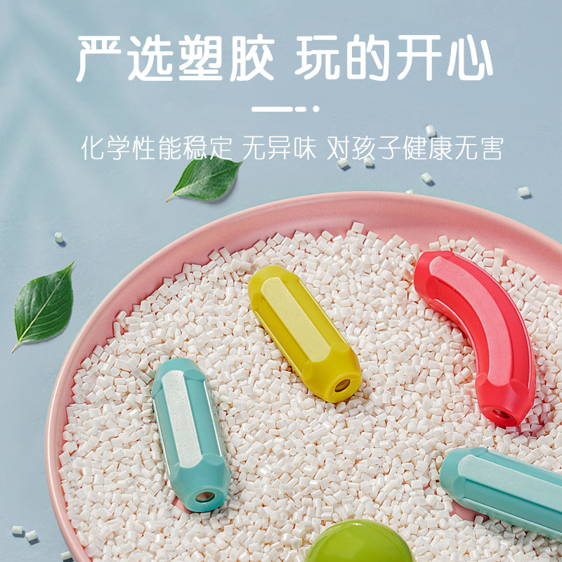 Varied Magnetic Bar Loose Pieces Children's Educational Varied Building Blocks Magnetic Suction Assembled Girls Boys Magnet Magnetic Suction Supplementary Pieces