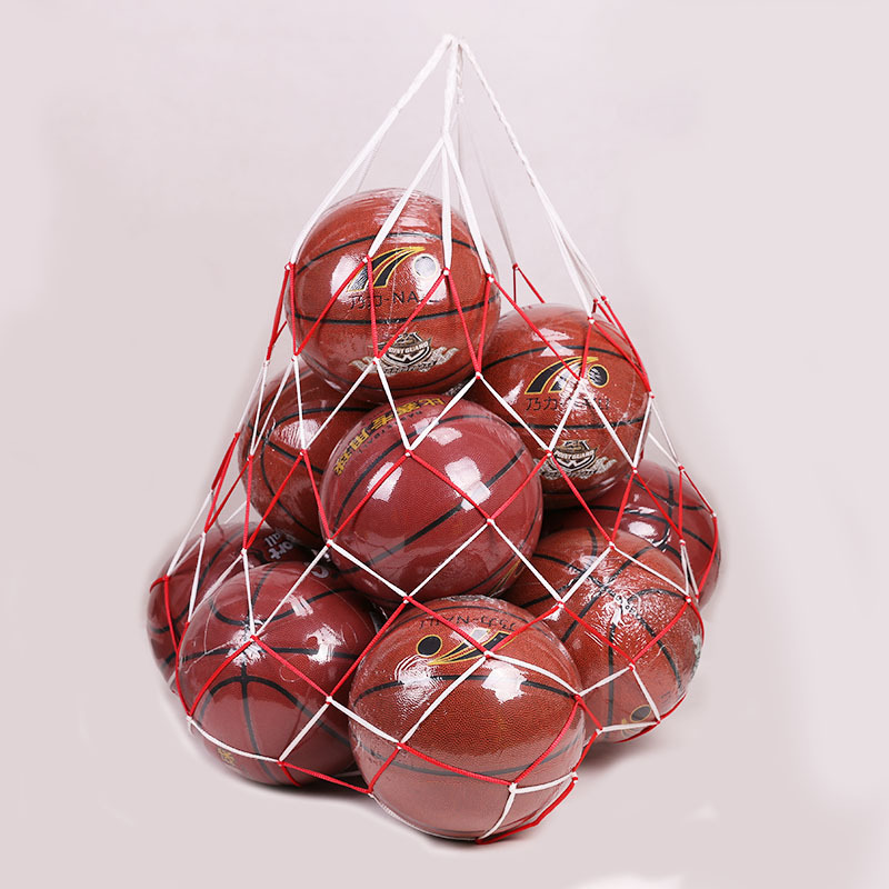 Large-Capacity 2-Pack Thick Ball Pocket Basketball Net Bag Football Set 10-Pack Multi-Specification Small Net Pocket for Balls