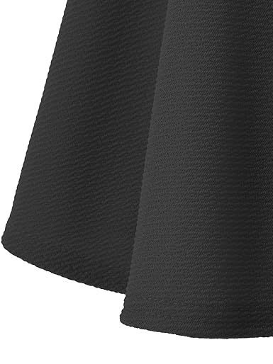 European and American Cross-Border Women's Large Size Half-Length Umbrella Skirt High-Waist Elastic Slimming Look Solid Color A-Line Skirt Mid-Length Skirt with Large Skirt