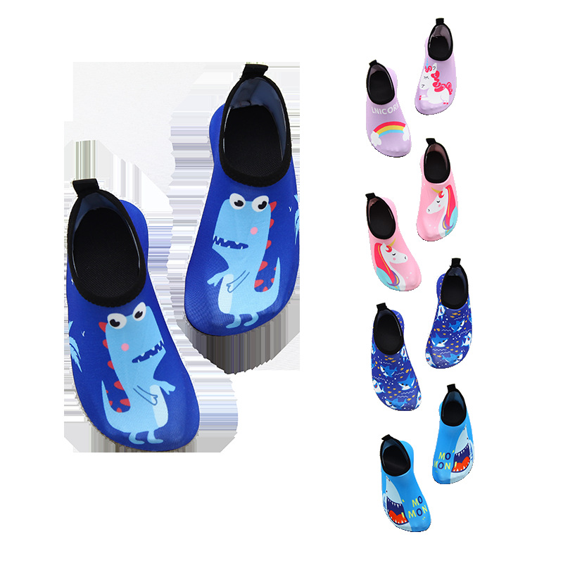 Wholesale Children's Cartoon Outdoor River Tracing Shoes, Breathable Non-Slip Beach Socks, Home Barefoot Floor Socks, Soft Shoes