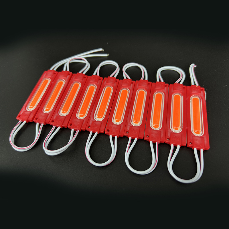 Engineering Advertising Lamp Led Module Injection Molded Luminous Sign Lamp 2835Cob Module Lens Luminous Module