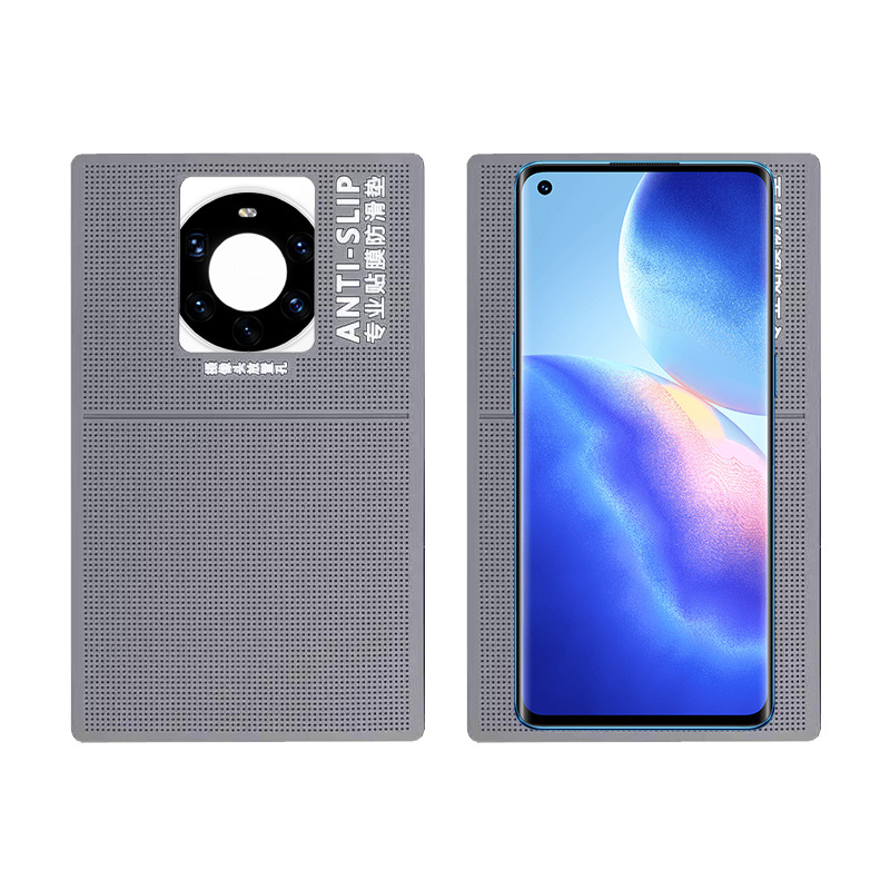 Special Anti-Slip Mat for Mobile Phone Film, Flat Film Auxiliary Tool, Anti-Slip Effect, Environmentally Friendly Pvc, Silicone Anti-Slip Mat